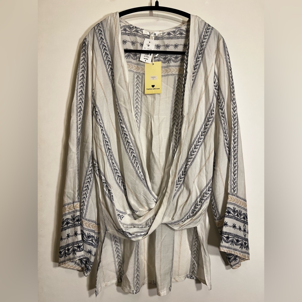LF Into Blouse